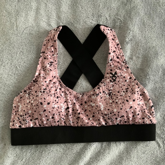 Women’s Sports Pink Barbie-Core Bra Cardio Bunny size XL - Picture 8 of 8